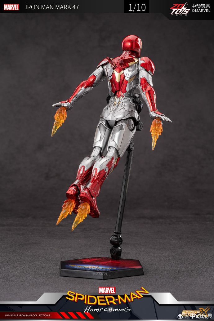 Marvel 10th Anniversary Edition - Iron Man MK47 not glow 1/10 Action Figures