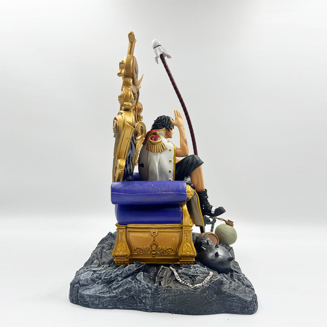One Piece Portgas D Ace On Throne White Beard 30cm Action Figure