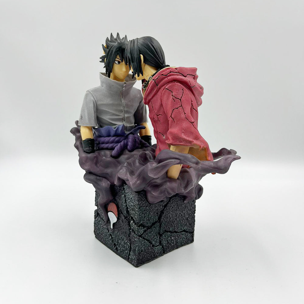 Sasuke & Itachi Stone Base 18cm Action Figure