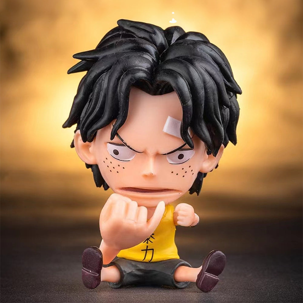 One Piece ACE Anime Mini Action Figure 10 Cm