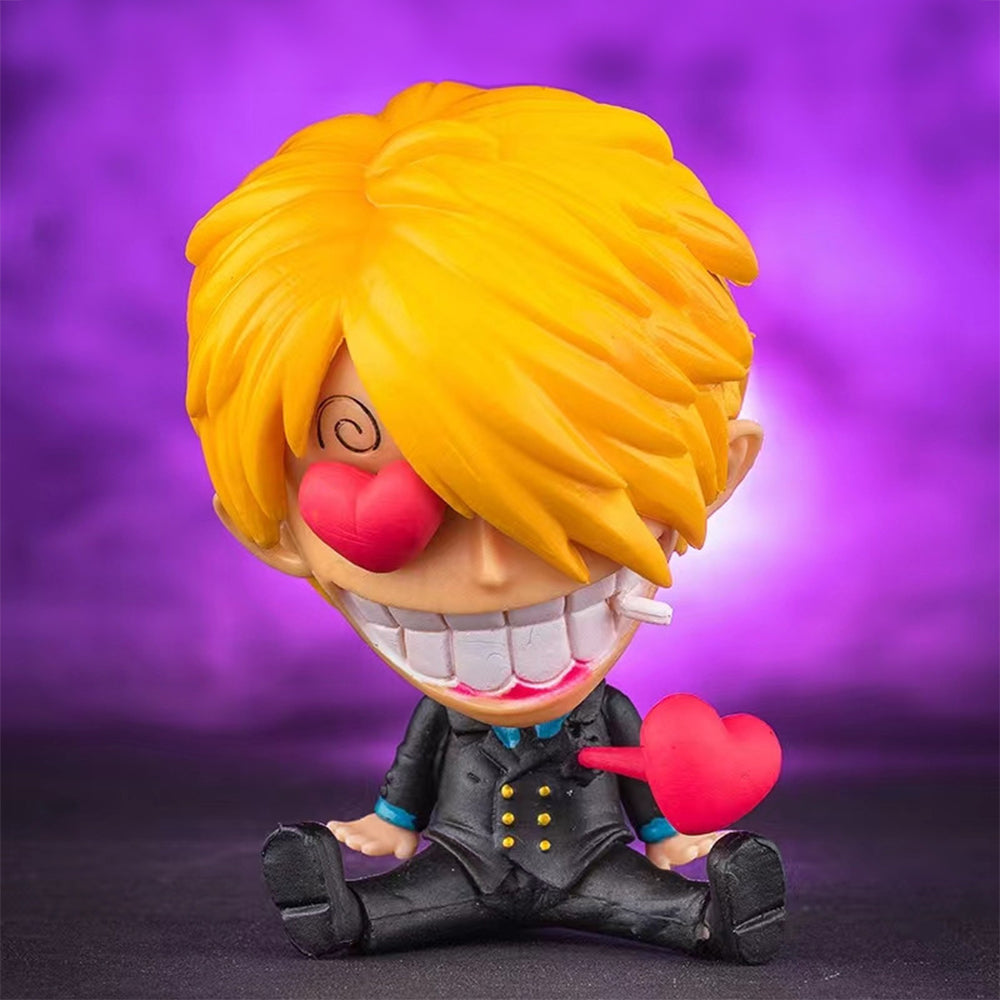 One Piece Sanji Anime Mini Action Figure 10 Cm