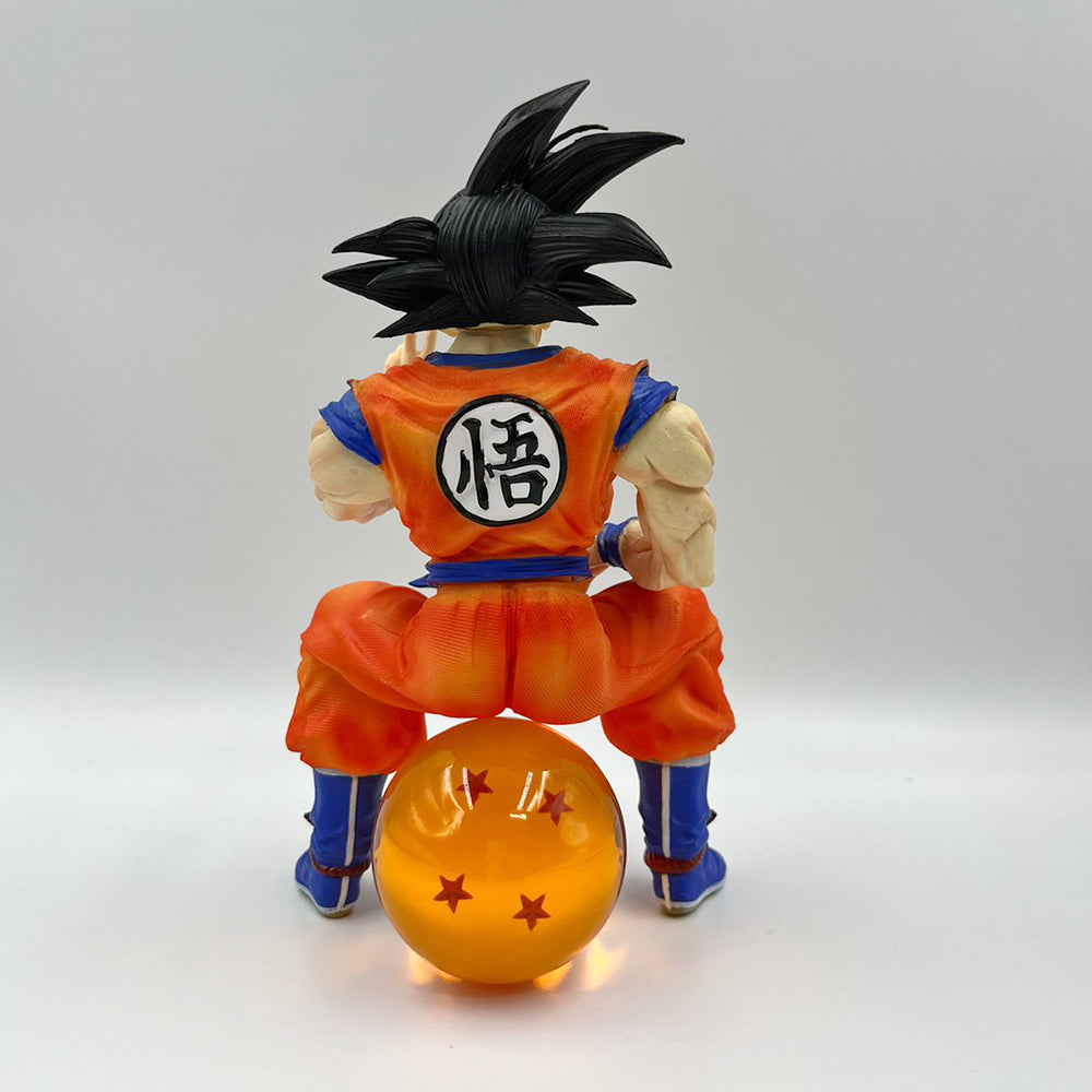 DBZ Son Goku Sitting Dragon Ball Action Figure 20Cm