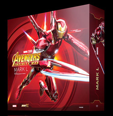 Marvel 10th Anniversary Edition - Iron Man MK50 (Deluxe Edition) not glow 1/10 Action Figures