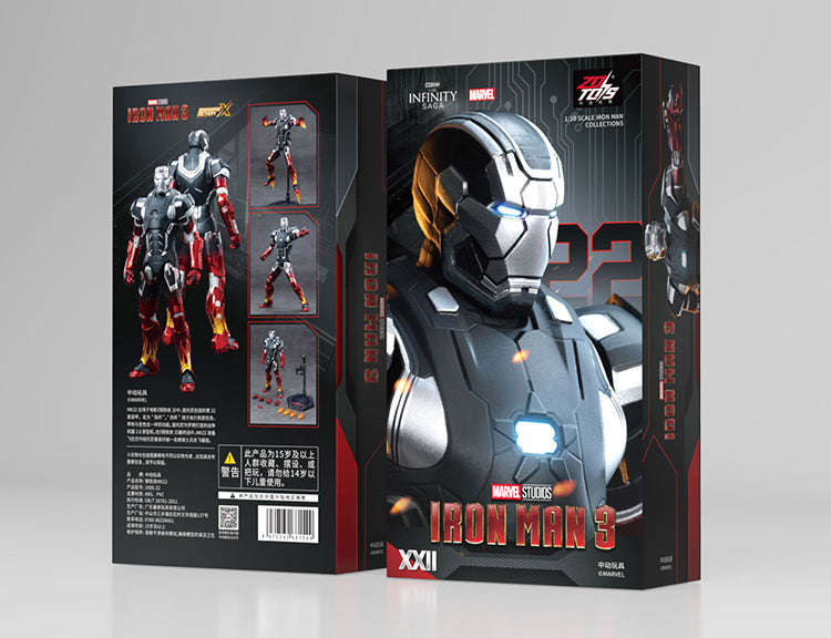 Marvel 10th Anniversary Edition - Iron Man MK22 not glow 1/10 Action Figures