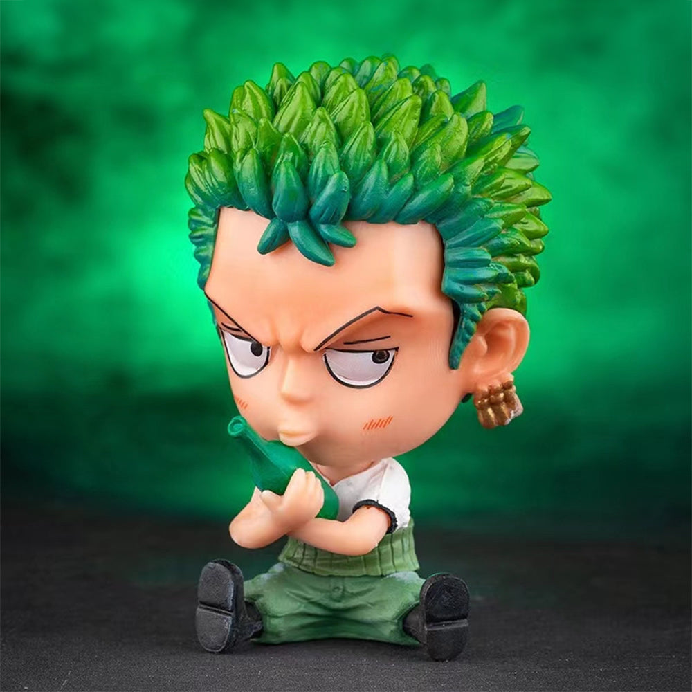 One Piece Zoro Anime Mini Action Figure 10 Cm