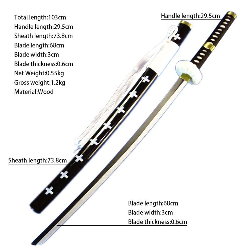 One Piece Trafalgar D.Law Kikoku Katana 104cm