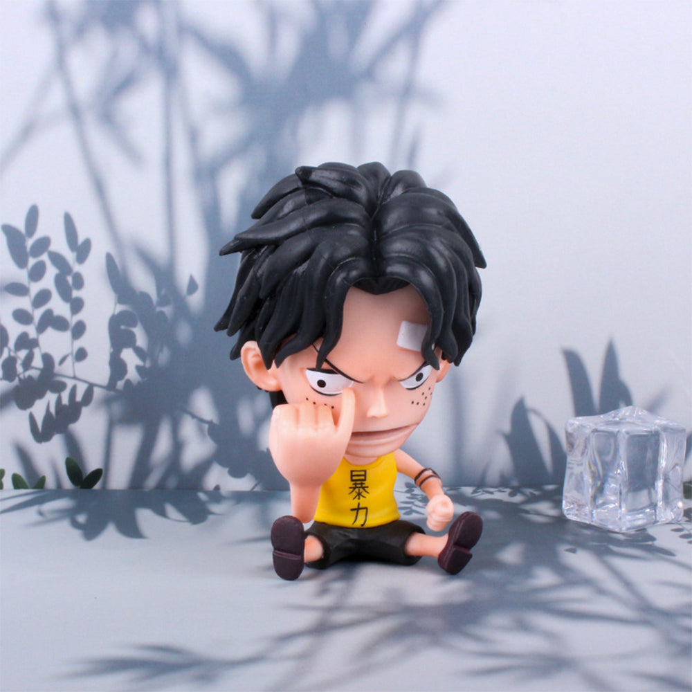 One Piece ACE Anime Mini Action Figure 10 Cm