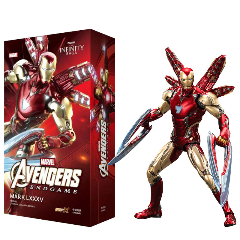Marvel 10th Anniversary Edition - Iron Man MK85 1.0 not glow 1/10 Action Figures