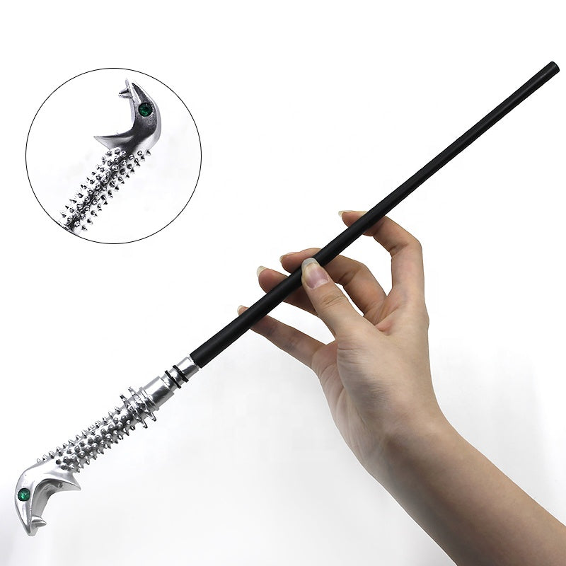 Premium Lucius Malfoy Magic Wand With Ribbon Box
