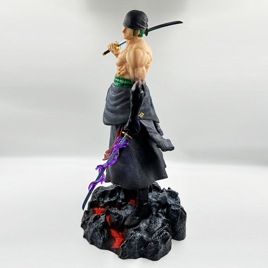 Roronoa Zoro (5 head) Action figure 50Cm - One piece