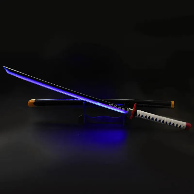 na︎︎︎︎❤︎giyu Demon Slayer Giyuu Tomioka's Nichirin Led Katana 104cm