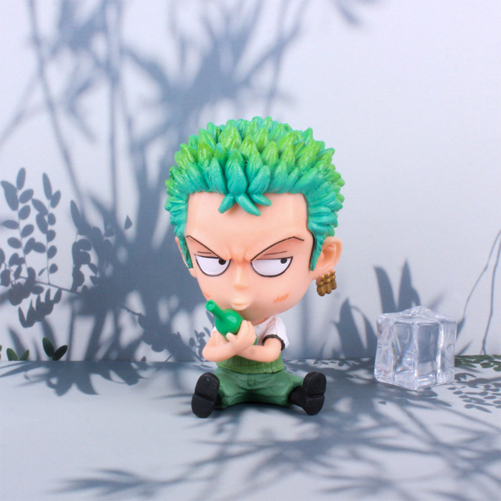 One Piece Zoro Anime Mini Action Figure 10 Cm