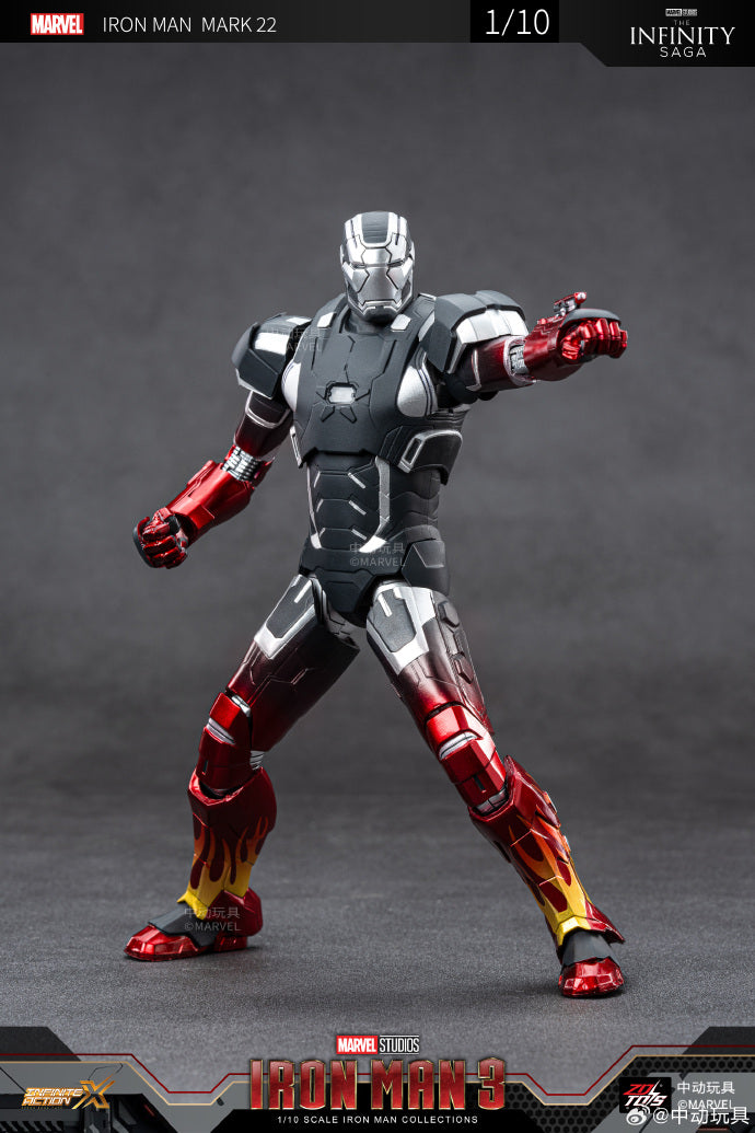 Marvel 10th Anniversary Edition - Iron Man MK22 not glow 1/10 Action Figures