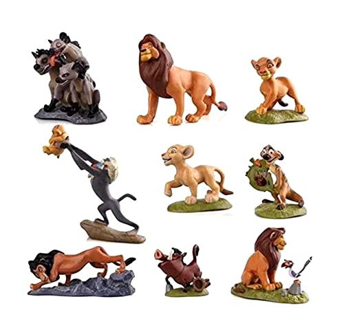 Lion King 9pcs Set Action Figure 12cm
