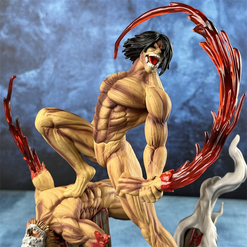 Attack On Titan Anime Eren Yeager 30cm Action Figure
