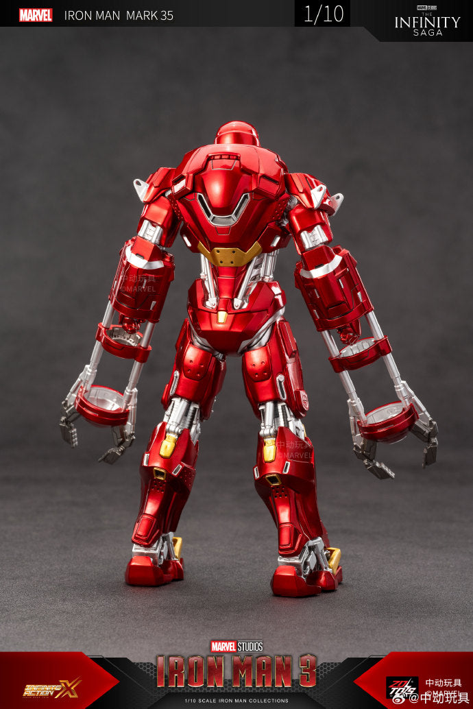 Marvel 10th Anniversary Edition - Iron Man MK35 not glow 1/10 Action Figures