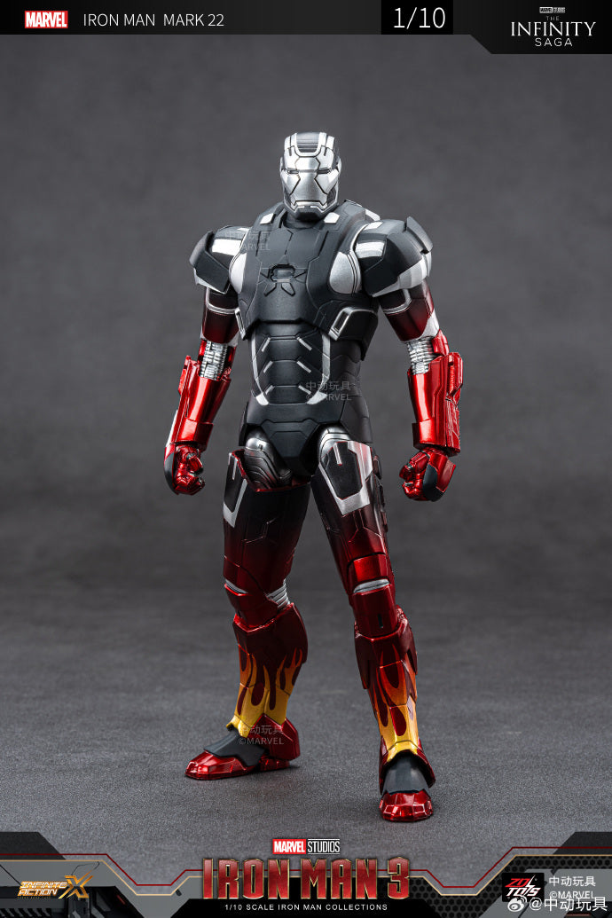 Marvel 10th Anniversary Edition - Iron Man MK22 not glow 1/10 Action Figures