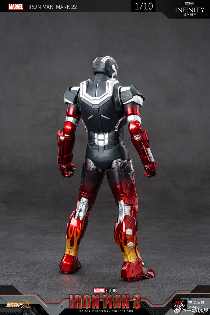 Marvel 10th Anniversary Edition - Iron Man MK22 not glow 1/10 Action Figures