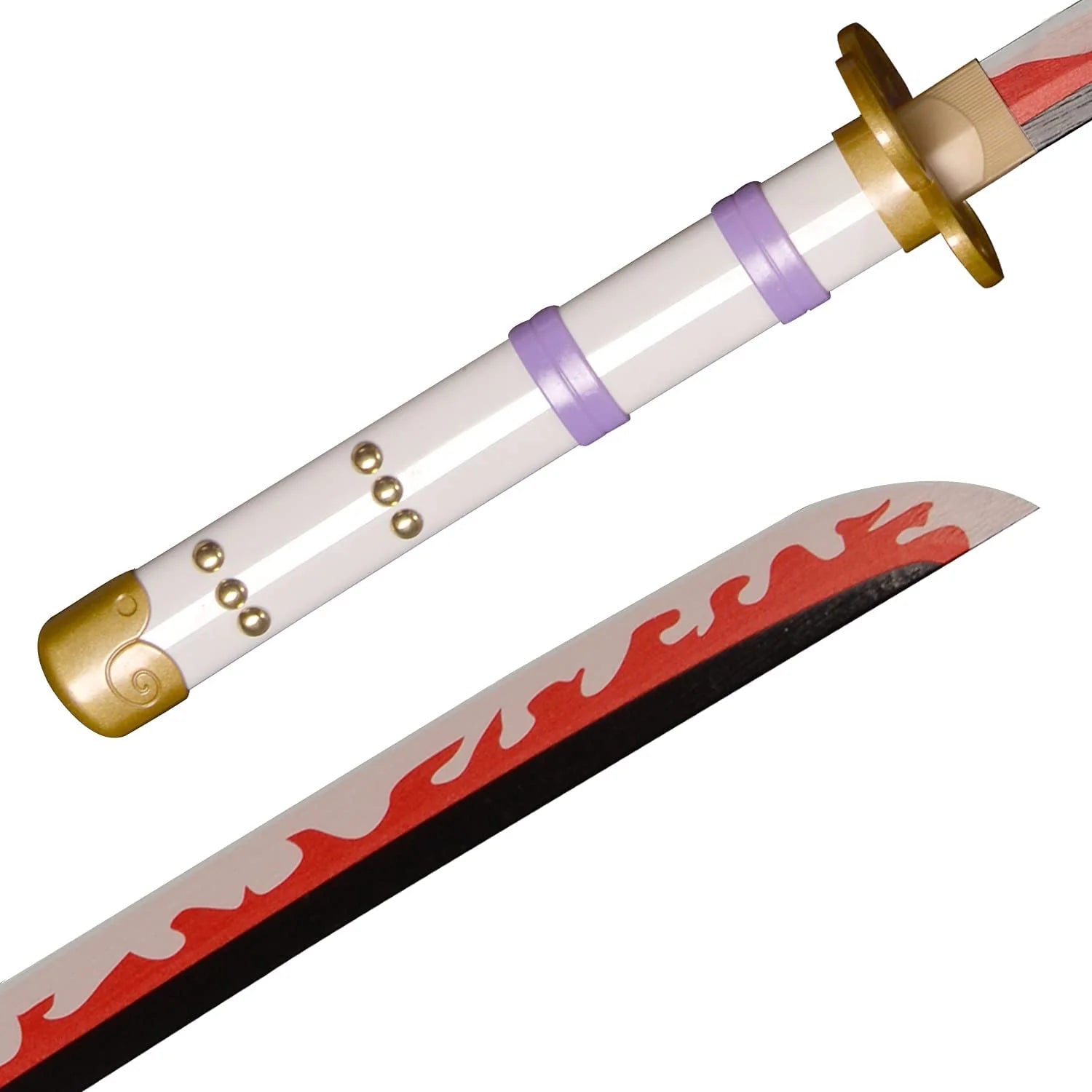 Kozuki Oden - Habakiri White Enma Katana 105 Cms