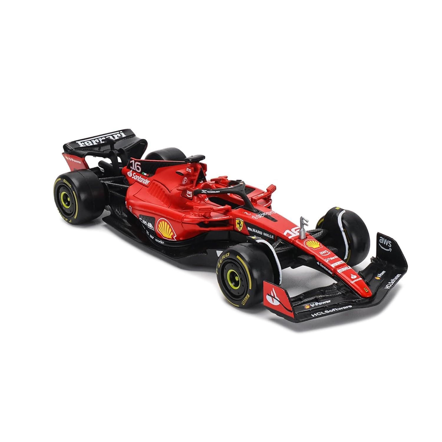 Bburago - 1/43 Scale Urban Circuit Ferrari F1 SF23 Car Model