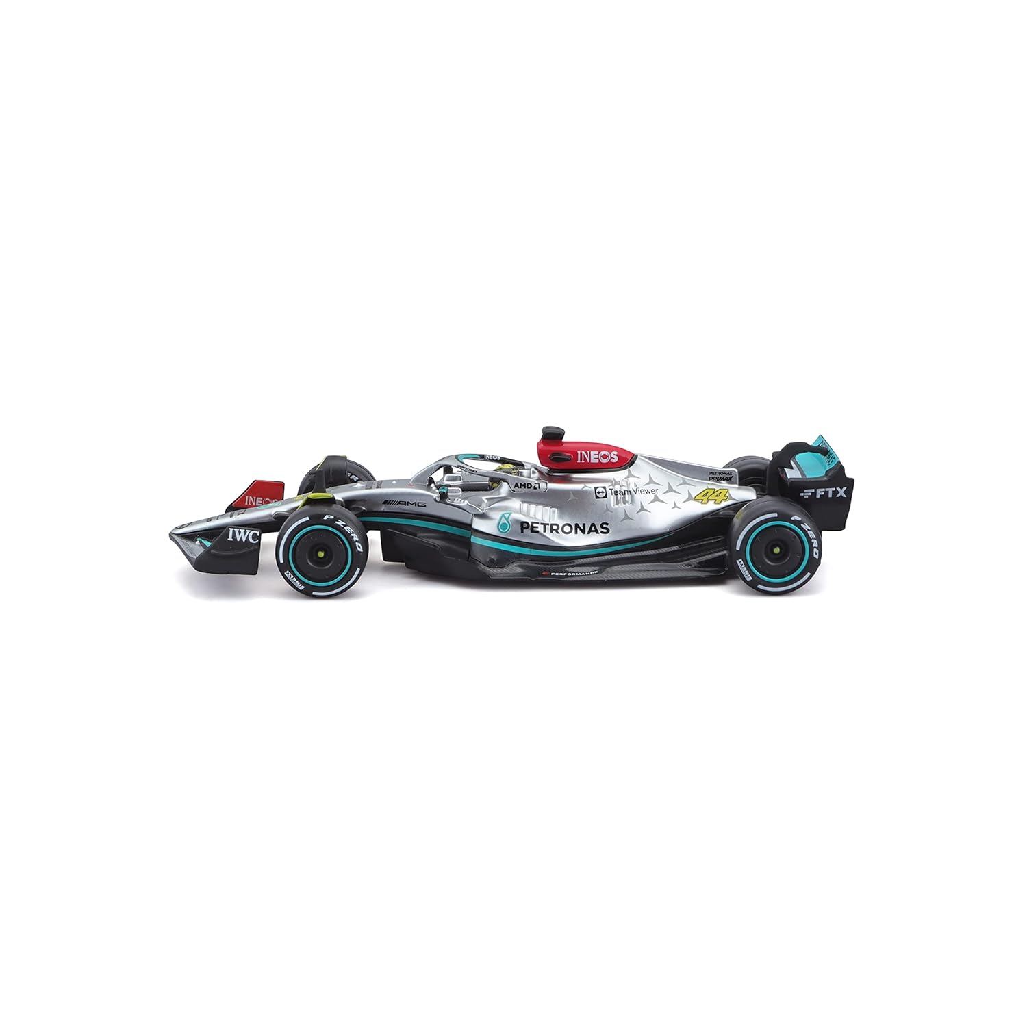 Bburago - 1/43 Scale Model Mercedes-AMG George Russell Formula One W13 #63