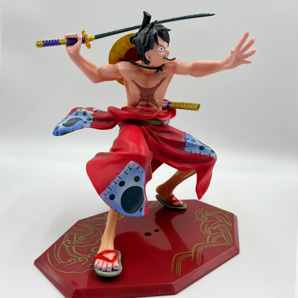 Luffy in wano style Action Figure - 18cm
