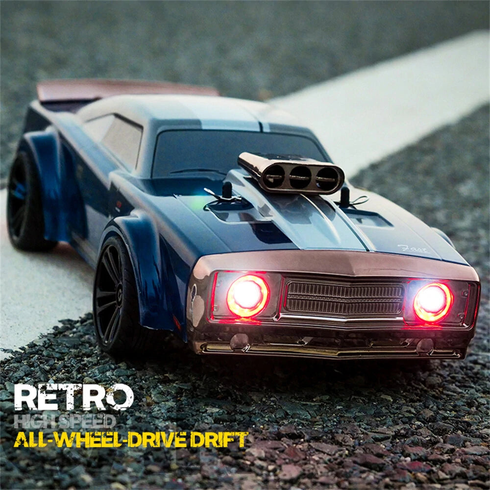 Pro RC Drift Car 2.4GHz, 1/16 Scale Car 4WD RC Cars Fast Drifting Car 60KM/H