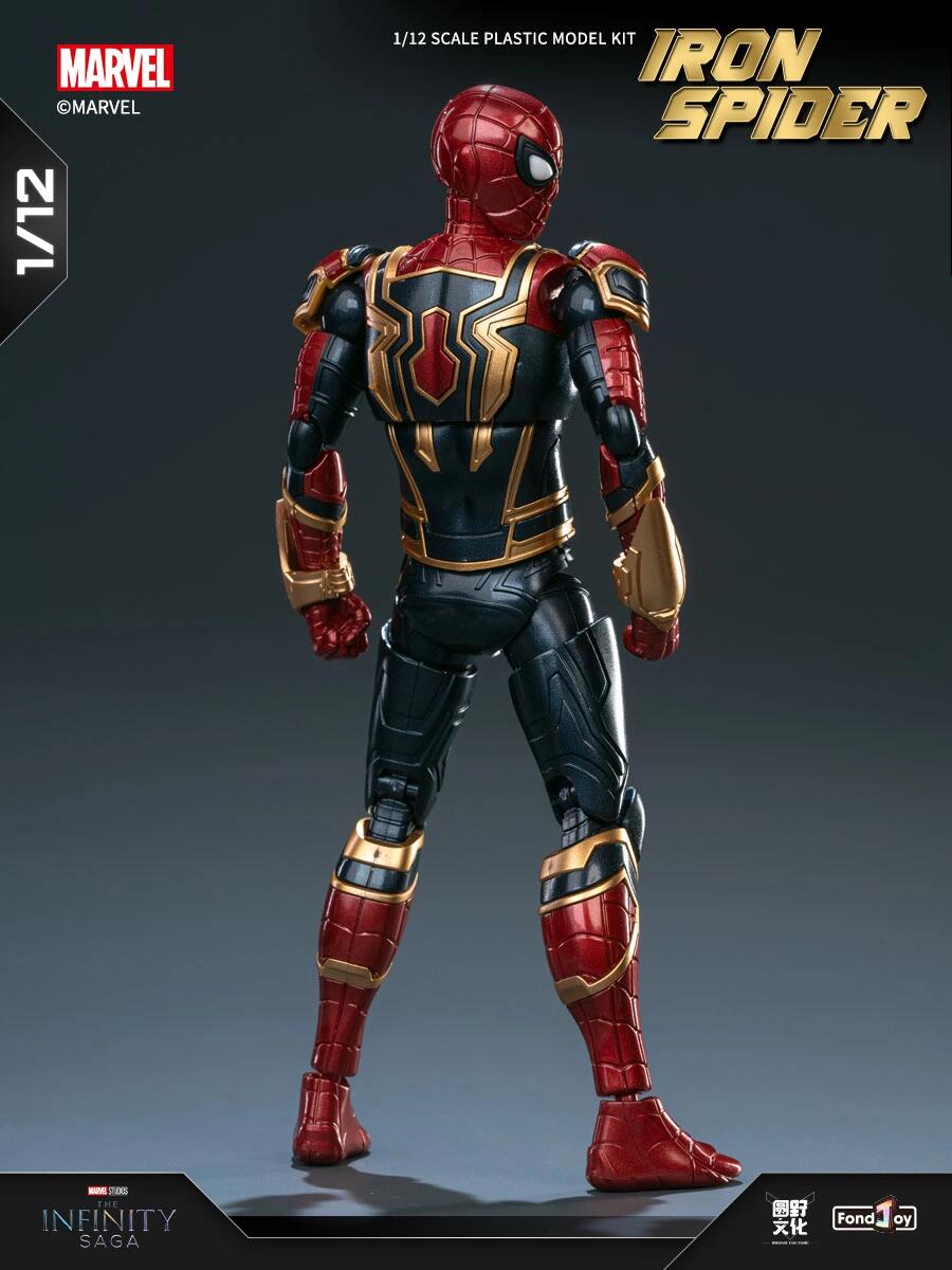 Fondjoy 1/12 Scale Infinity Saga Iron Spider Plastic Model Kit (DIY)