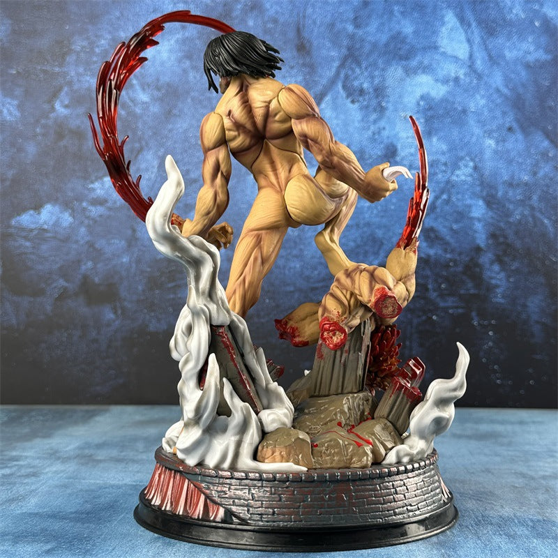 Attack On Titan Anime Eren Yeager 30cm Action Figure