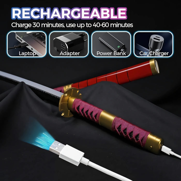 One Piece The Sandai Kitetsu Led Katana 104cm