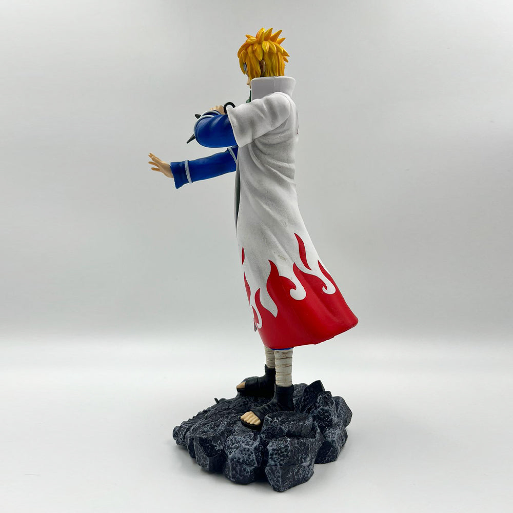 Naruto Minato Stone Base 25cm Action Figure