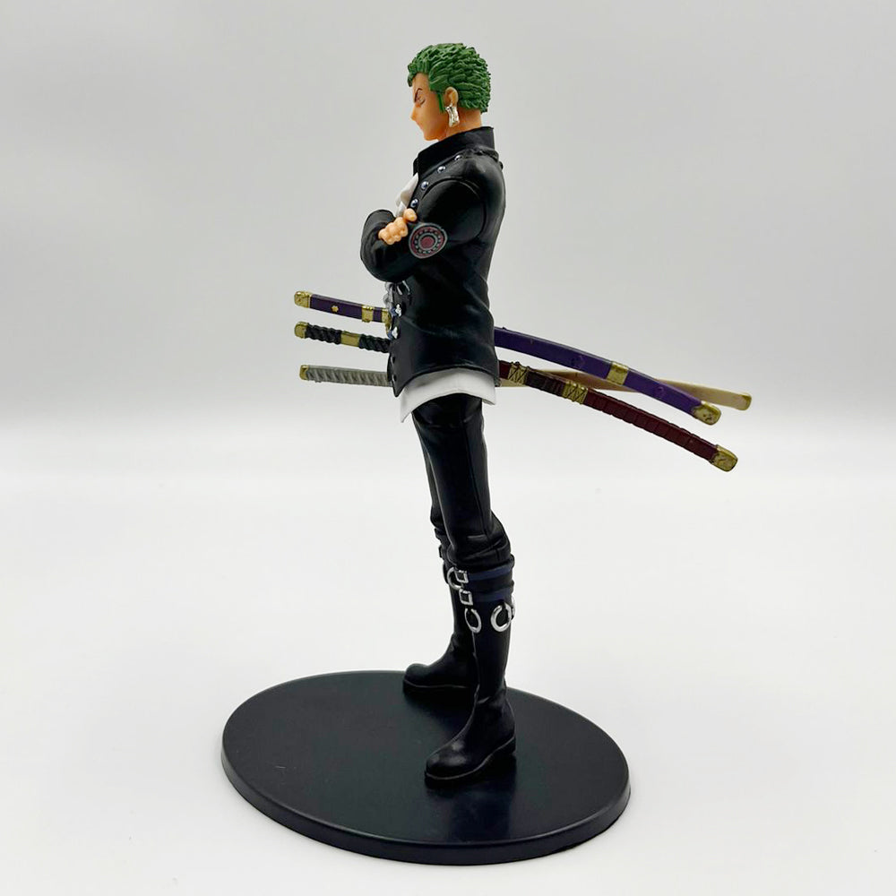 One Piece Zoro Black Suite Standing Action Figure 16cm