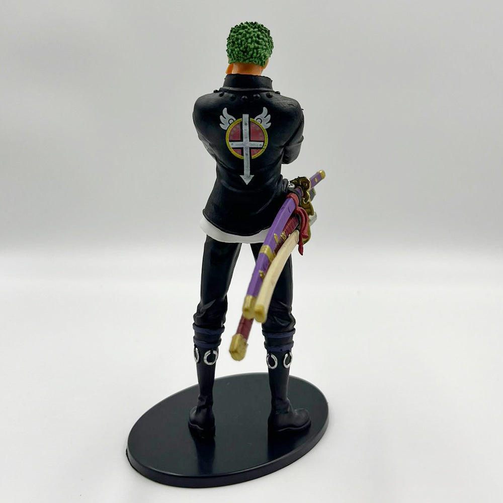 One Piece Zoro Black Suite Standing Action Figure 16cm