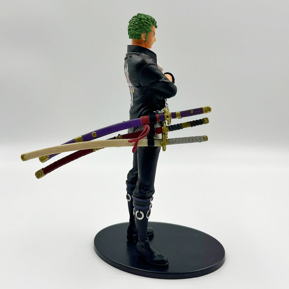 One Piece Zoro Black Suite Standing Action Figure 16cm