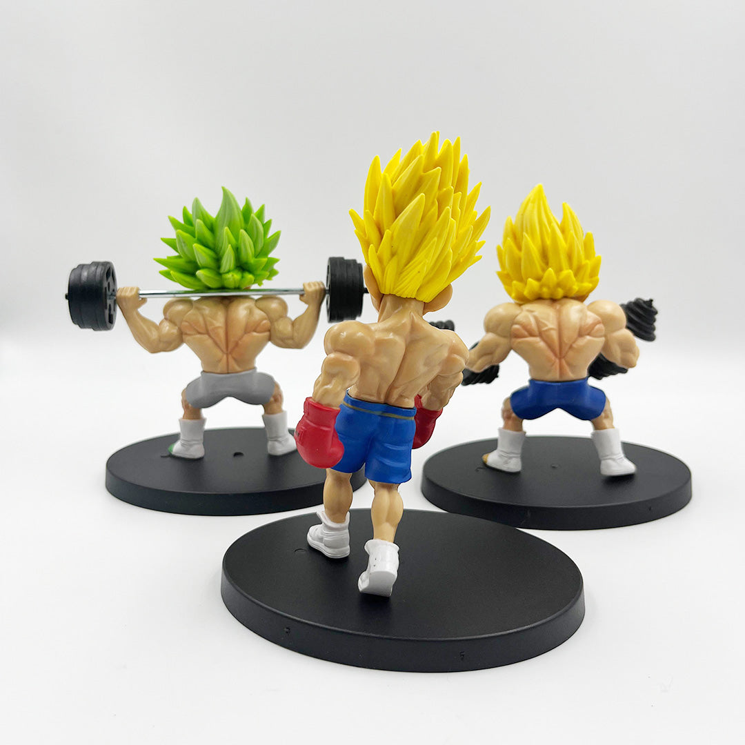 Dragon Ball Z Workouts Set of 5 Action Figure 14cm