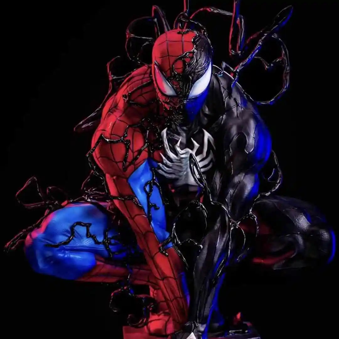 Symbiotic Spider-Man Venom Figure LED | 40Cm