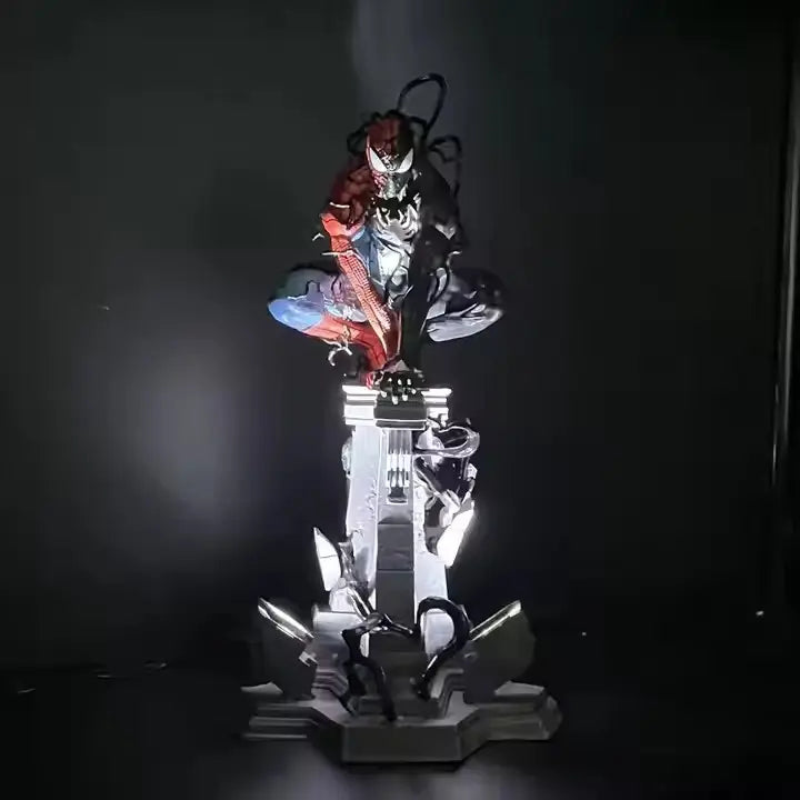 Symbiotic Spider-Man Venom Figure LED | 40Cm