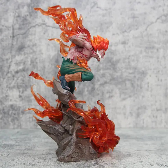 Might Guy Action Figure With Lights In The Base | 27Cm