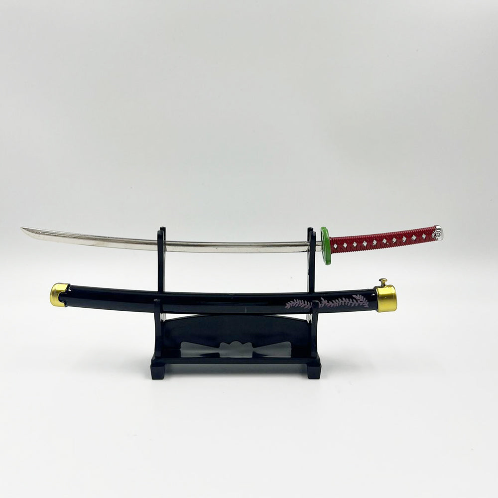 Katana Sword with Push Button openable in 25 cm (With Stand) K11