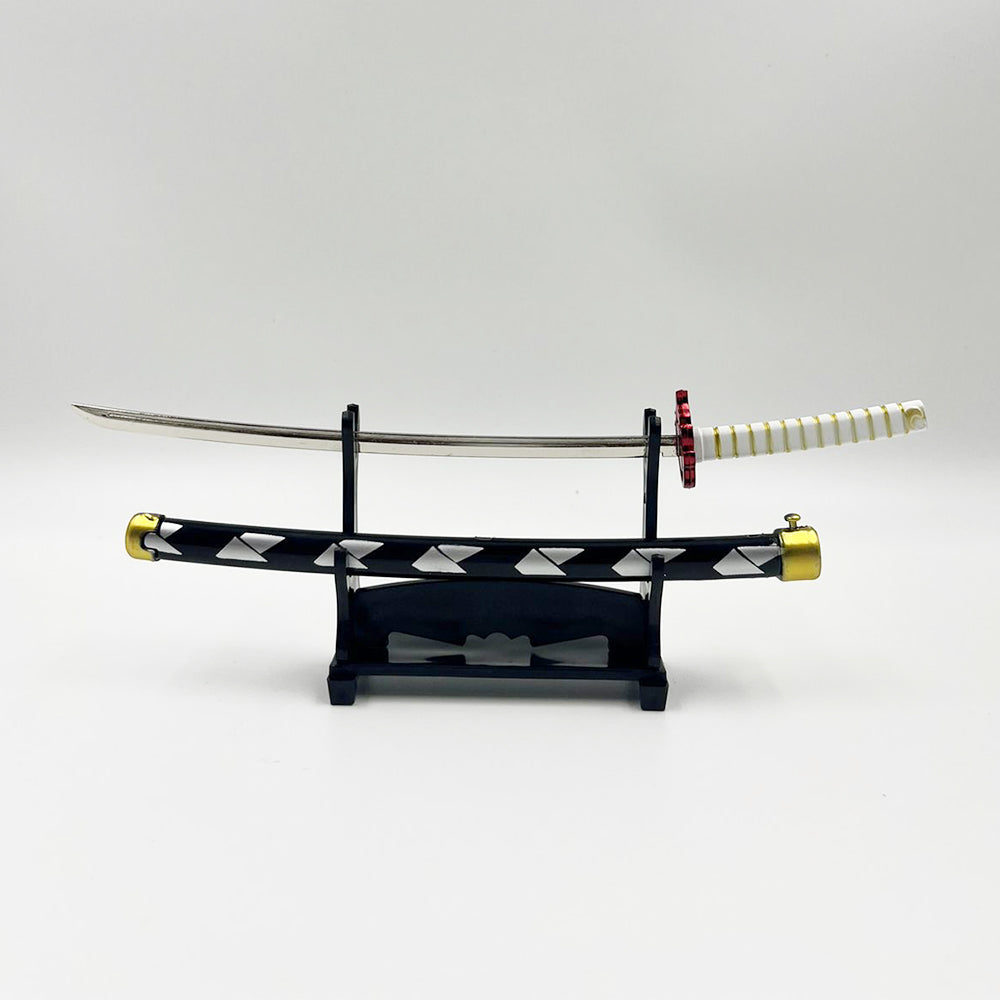 Katana Sword with Push Button openable in 25 cm (With Stand) K17