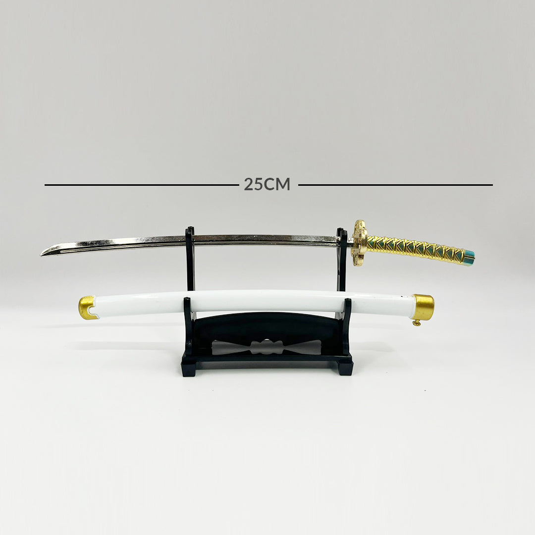Katana Sword with Push Button openable in 25 cm (With Stand) K9
