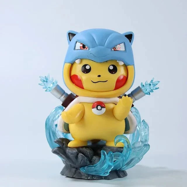 Pikachu Blastoise Action Figure 13cm