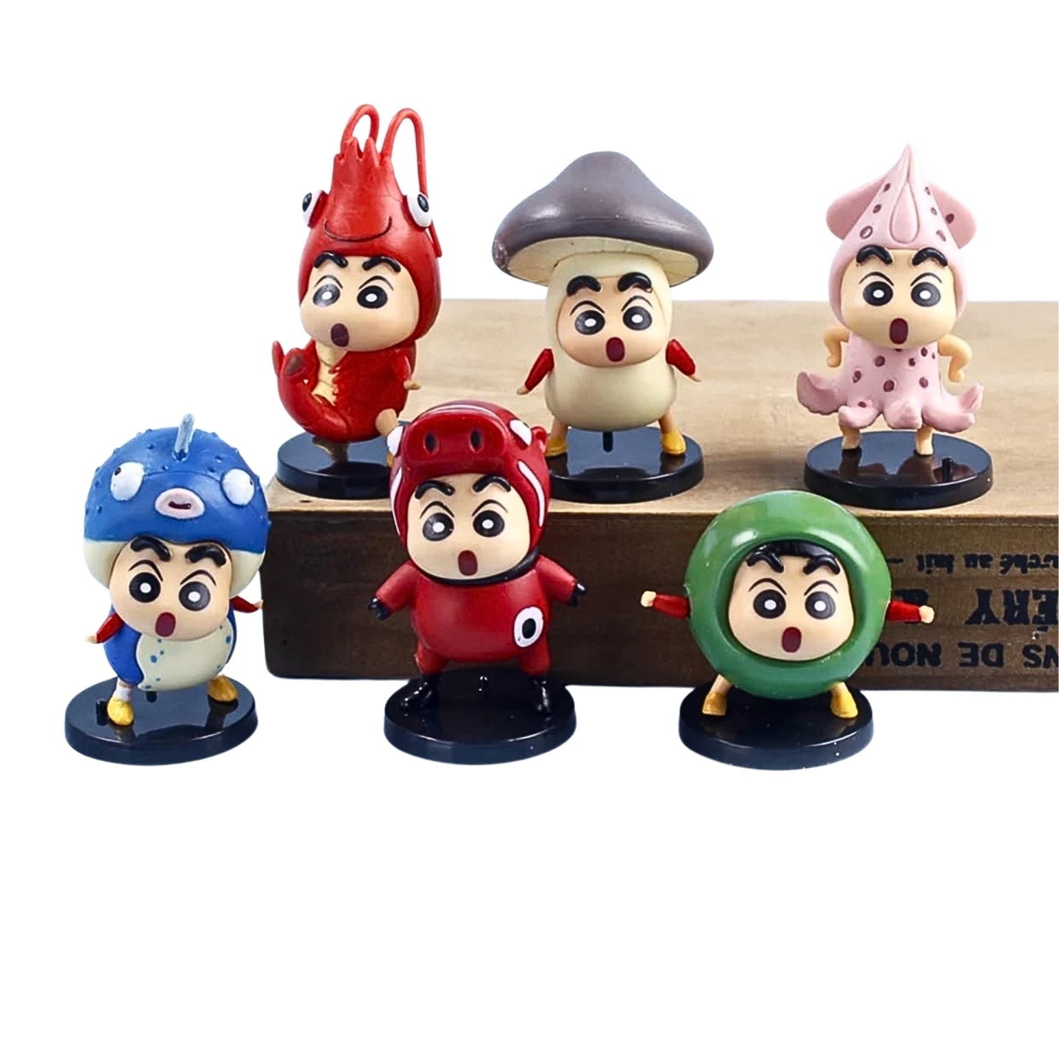 Shinchan Miniature -6 pcs