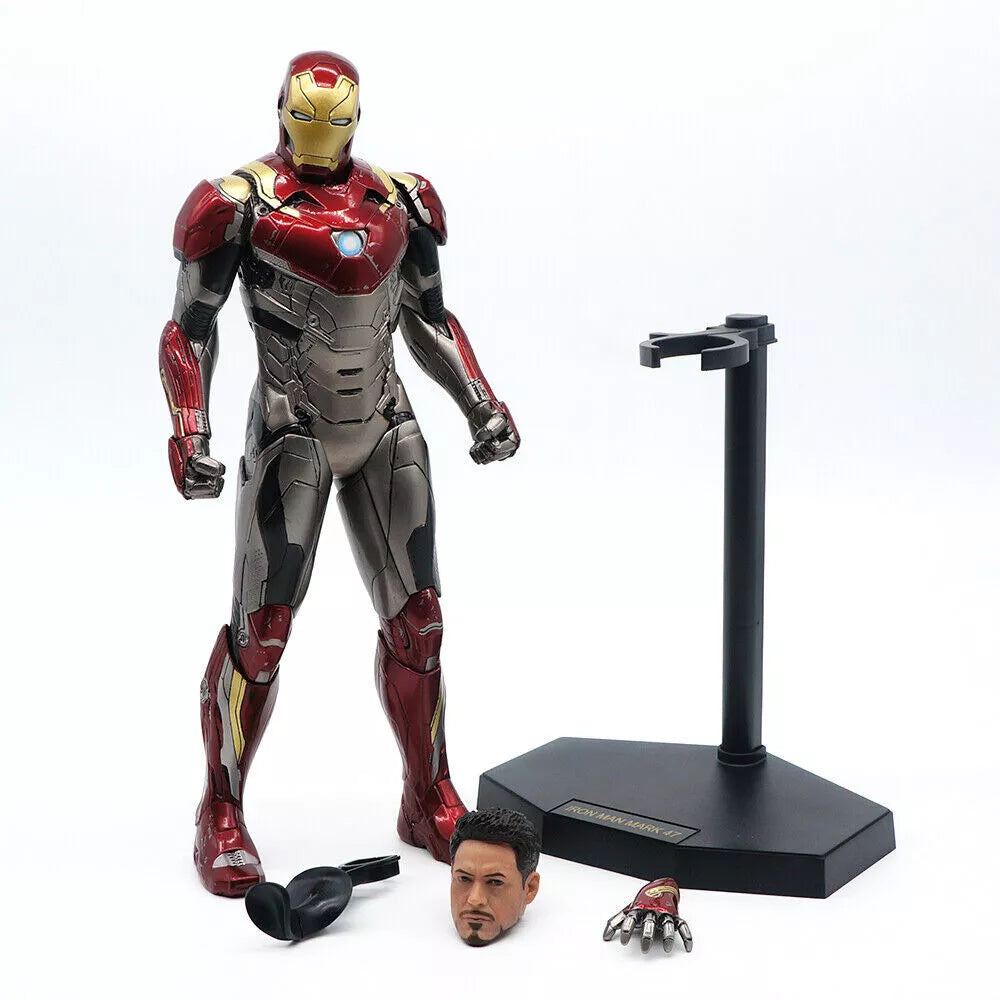 Crazy Toys Marvel Hero Homecoming Iron man MK47 1/6TH Model Action Figure | 40Cm