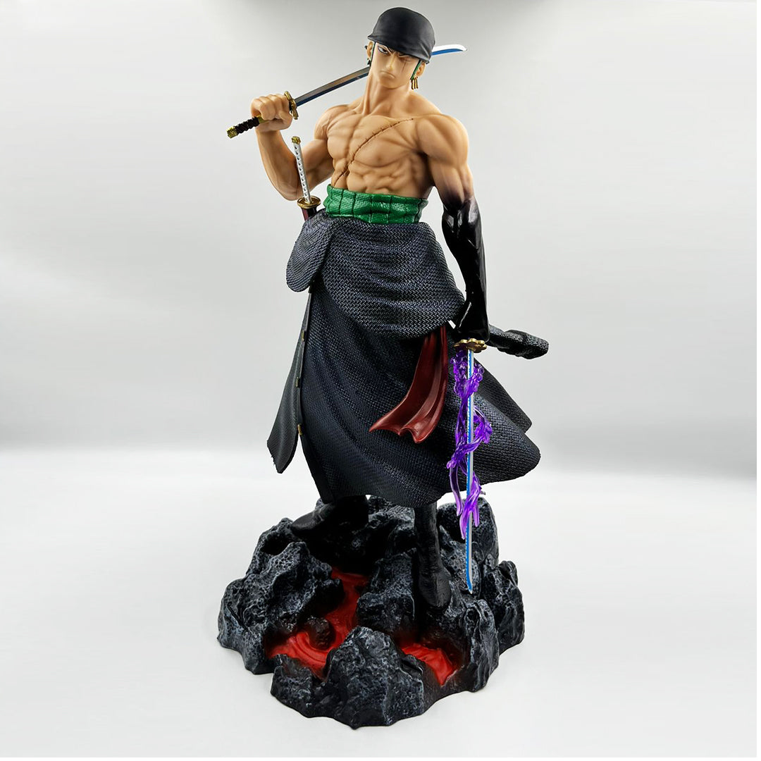 Roronoa Zoro (5 head) Action figure 50Cm - One piece