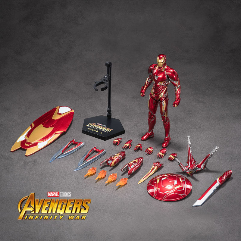 Marvel 10th Anniversary Edition - Iron Man MK50 (Deluxe Edition) not glow 1/10 Action Figures