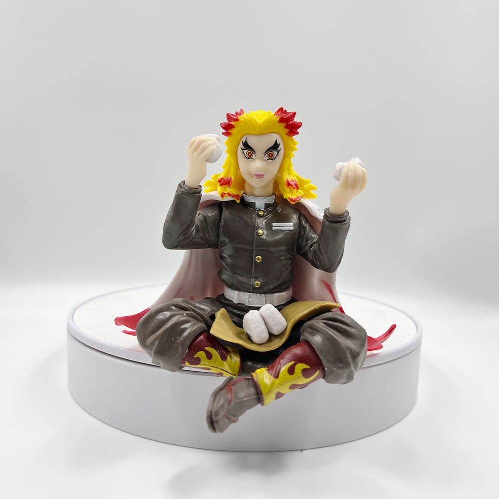 Kyojuro Rengoku Sitting Action Figure 14cm