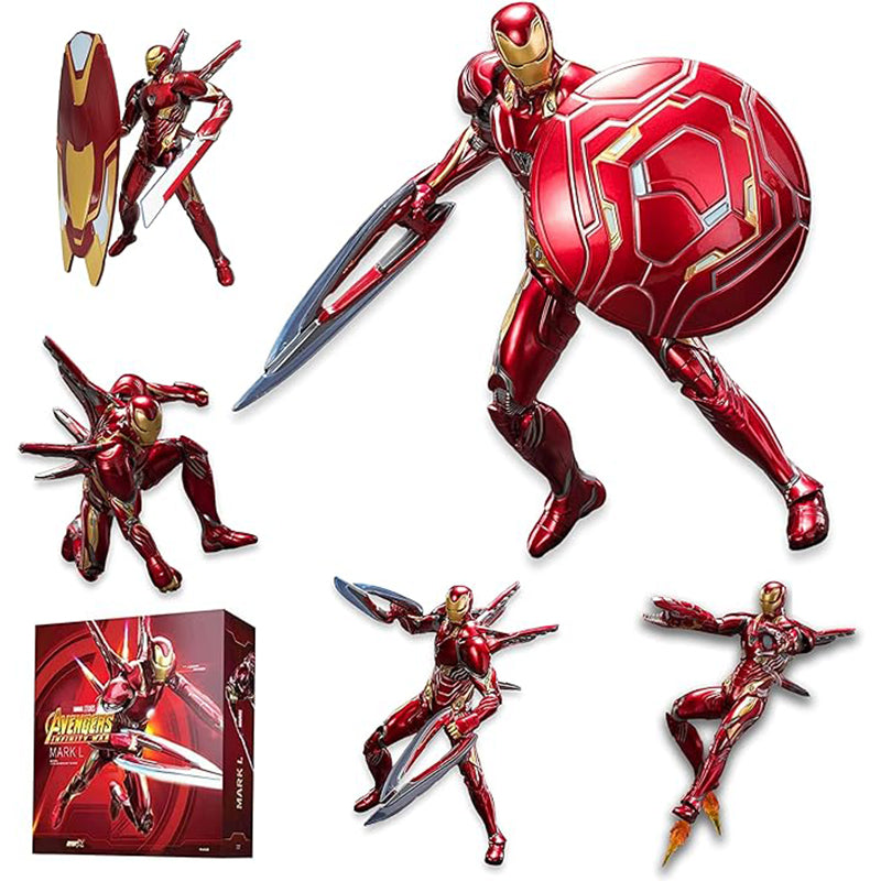 Marvel 10th Anniversary Edition - Iron Man MK50 (Deluxe Edition) not glow 1/10 Action Figures