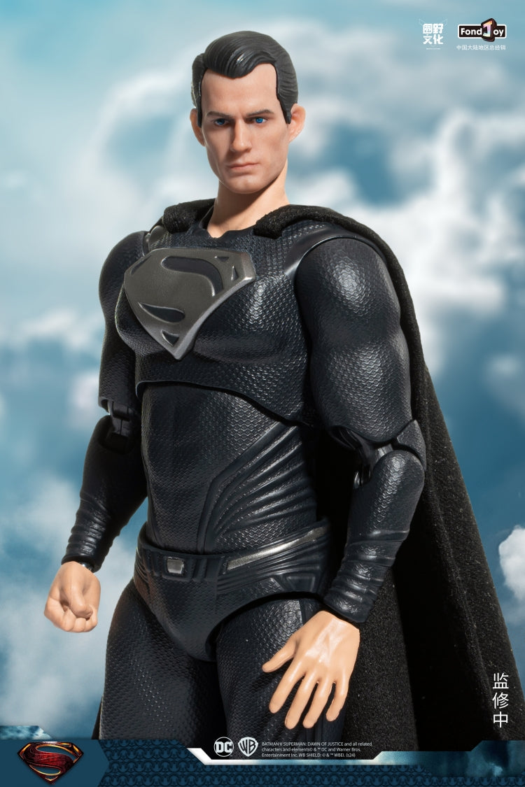 FondJoy DC Black Superman 1/9 scale Action Figure