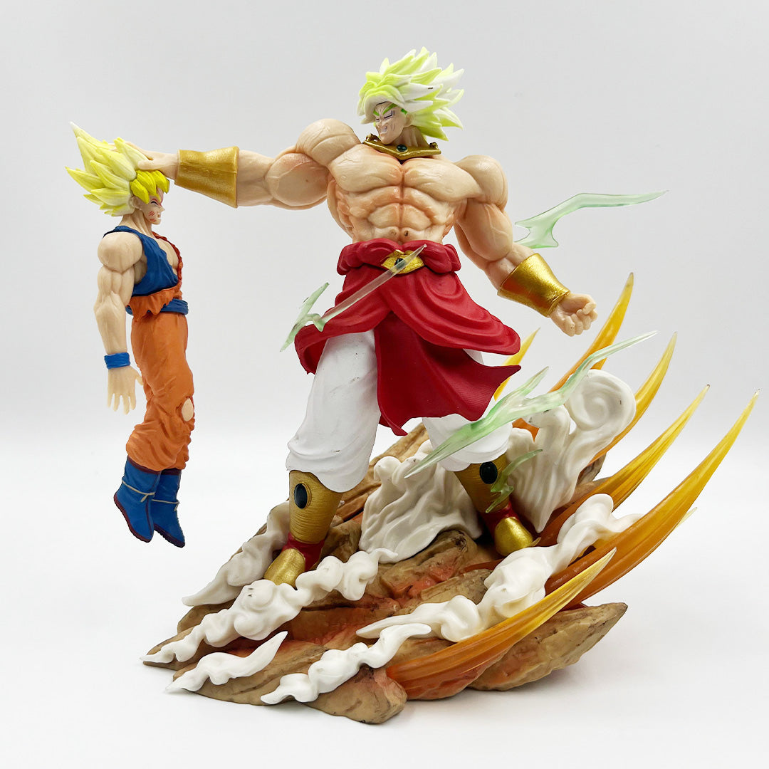 DBZ Goku vs. Broly Diorama | Legendary Battle Action Figure 30cm